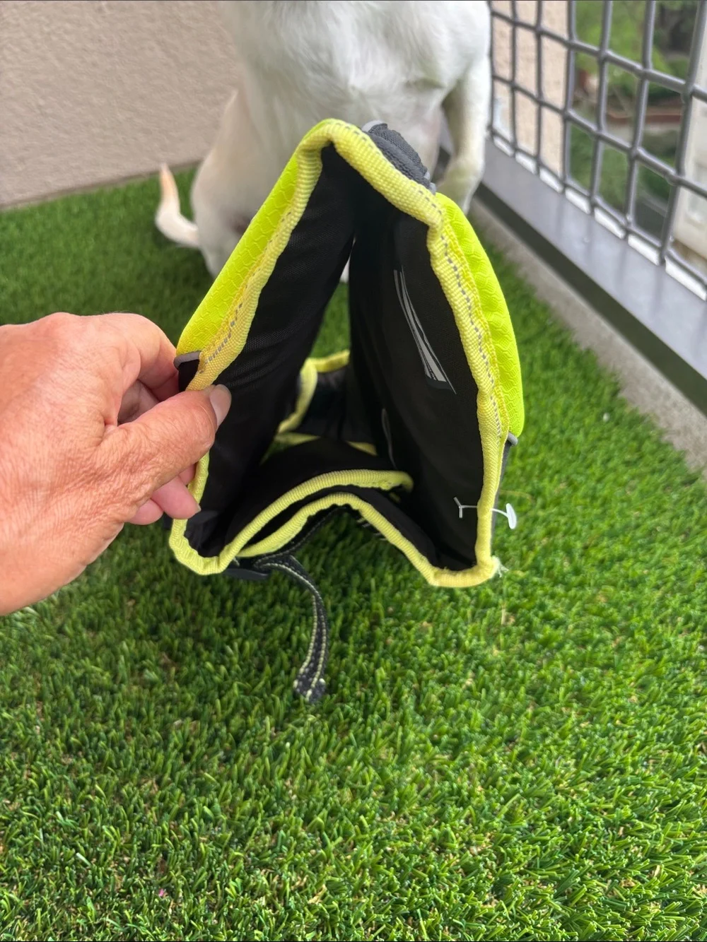 Arcadia Trail Yellow & Black Dog Flotation Vest